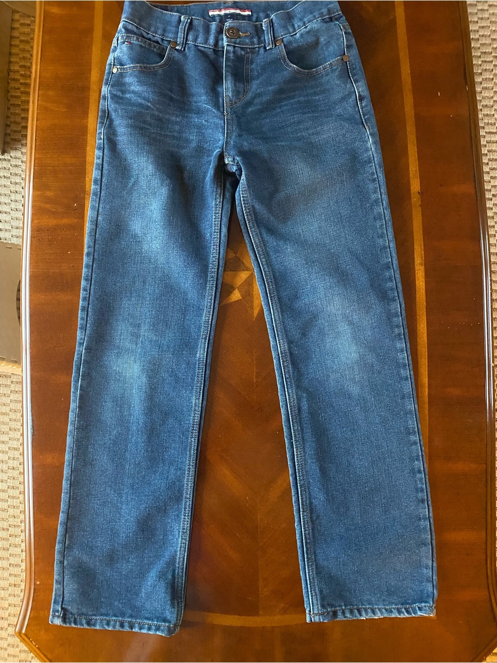 Tommy Hilfiger Boys Straight-Leg Jeans in Indigo Blue